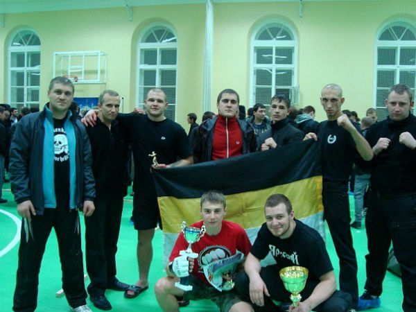 На фото: крайний слева — Дмитрий Жигалов