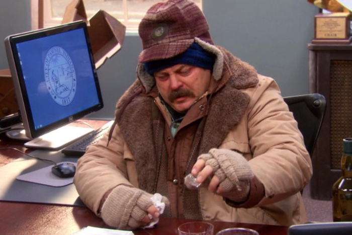 Как работать в офисе во время простуды?