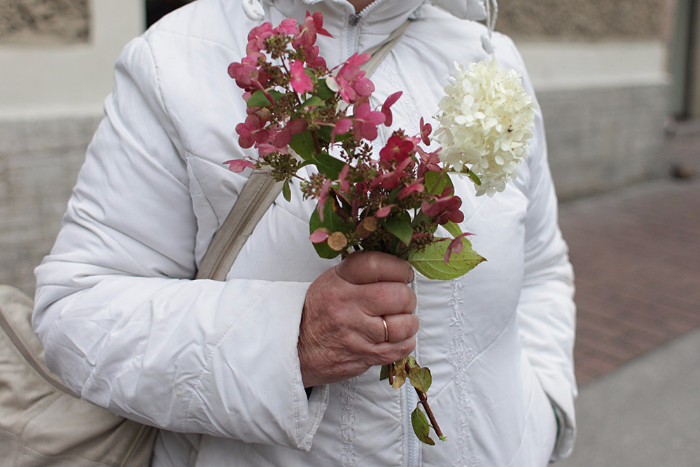 «Здесь стоять — неблагодарная работа, а работа в саду — она для души»: торгующие цветами петербургские бабушки — о своих садах, гордости и деньгах