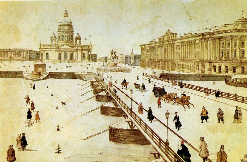 Почему Петр I был против мостов и как по льду Невы ездил трамвай: экскурсовод рассказывает о роли льда в истории Петербурга