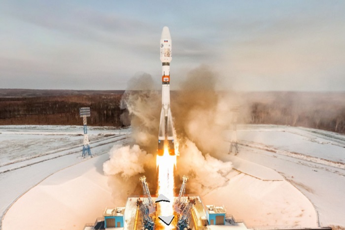 «Яндекс» опубликовал панорамы космодрома «Восточный». Там можно посмотреть на ракету в момент запуска