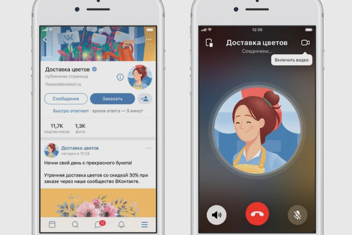 В бизнес-сообществах во «ВКонтакте» появилась «главная кнопка». Она ...