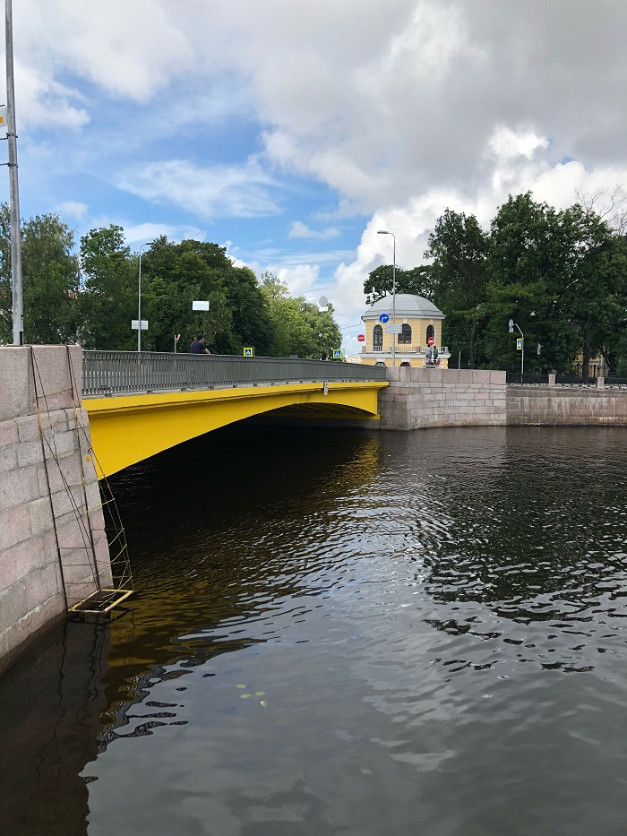 Бумажный мост в Санкт-Петербурге