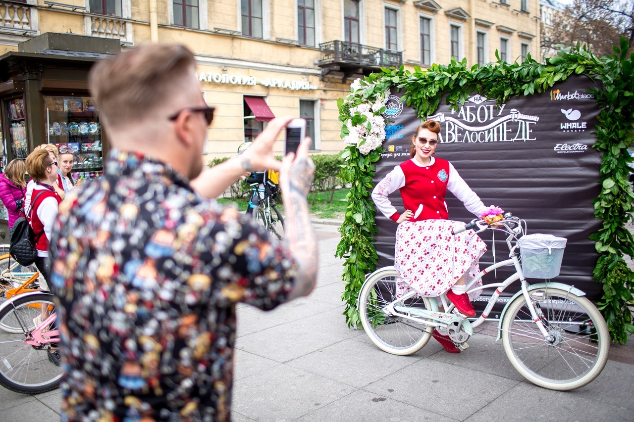 В пятницу в Петербурге пройдет ежегодная акция «На работу на велосипеде»