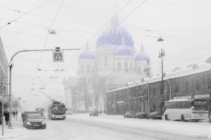 В январе количество выпавшего в Петербурге снега превысило норму почти в два раза