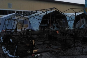 В Хабаровском крае произошел пожар в детском палаточном лагере. Погибли четыре ребенка