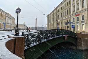 Это вообще лето или зима? Попробуйте угадать время года в Петербурге по фото (и пусть вас не смущают снег и цветы)