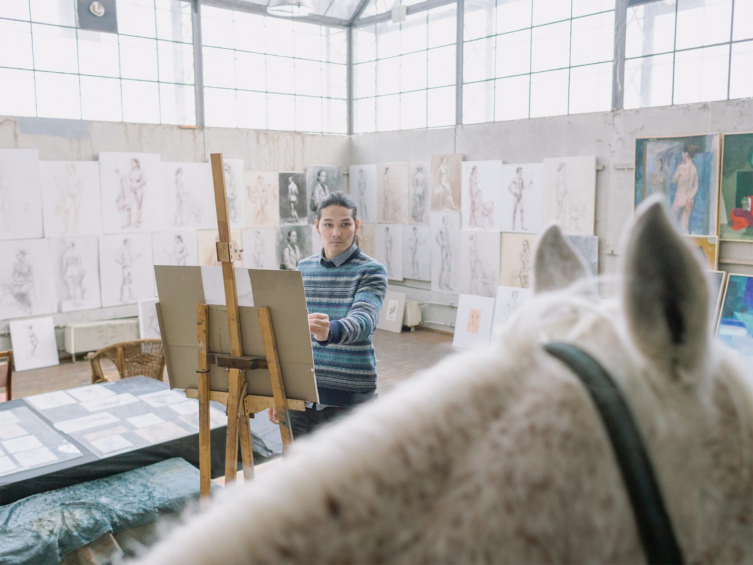 Откуда на Васильевском острове конюшня?. «Бумага»