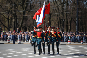 Как в Петербурге прошел парад Победы. Три фотографии