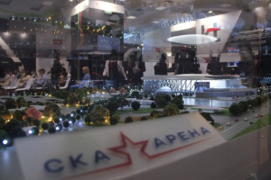 «СКА Арена» показала 3D-проект ледового стадиона, который возведут на месте обрушенного СКК