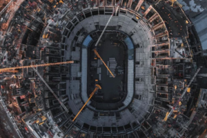 Петербургский блогер показал, как сейчас выглядит строящийся на месте СКК ледовый стадион