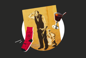 Достоевскому — 200 лет. Выпейте коктейль «Братья Карамазовы», купите носки с цитатой писателя и осмотрите мозаику в метро 🍸 🧦 🚇