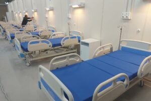 Инфекционный корпус больницы Семашко почти заполнен больными COVID-19 и гриппом