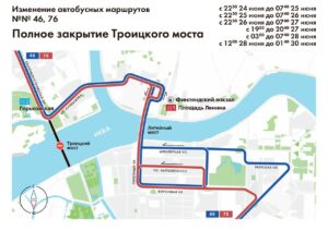 Из-за «Алых парусов» будут закрывать движение по Троицкому мосту