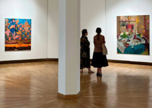 Выставка работ психиатра, картины, вдохновленные древнекитайской философией, и вышивка портрета в полный рост. Семь выставок в Тбилиси