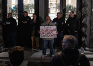 Демонстрация против арабских девелоперов прошла в Тбилиси